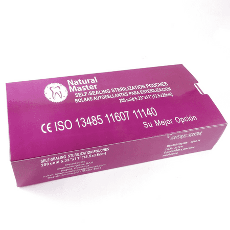 Natural Master bolsa esterilizar limera (5,7 x 4cm)