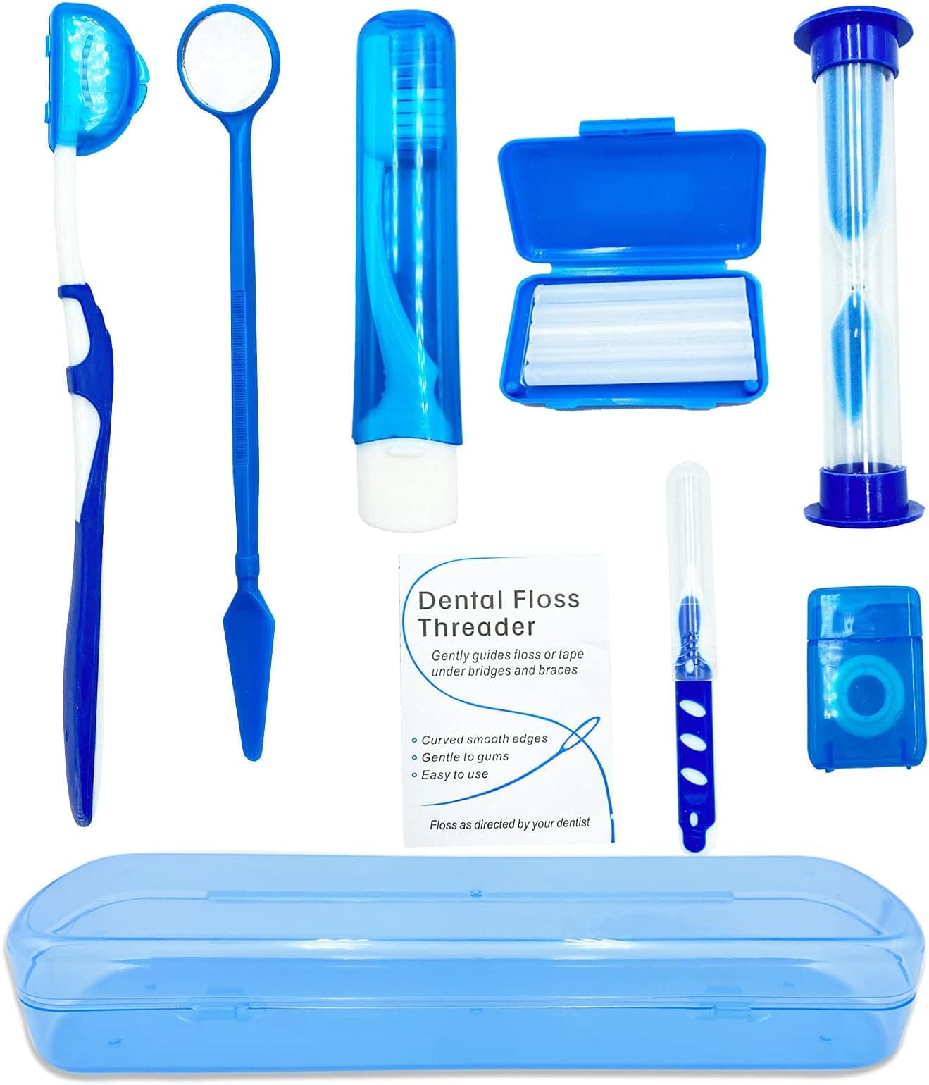 Dental floss threaders kit